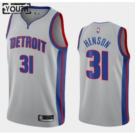 Kinder NBA Detroit Pistons Trikot John Henson 31 Jordan Brand 2020-2021 Statement Edition Swingman